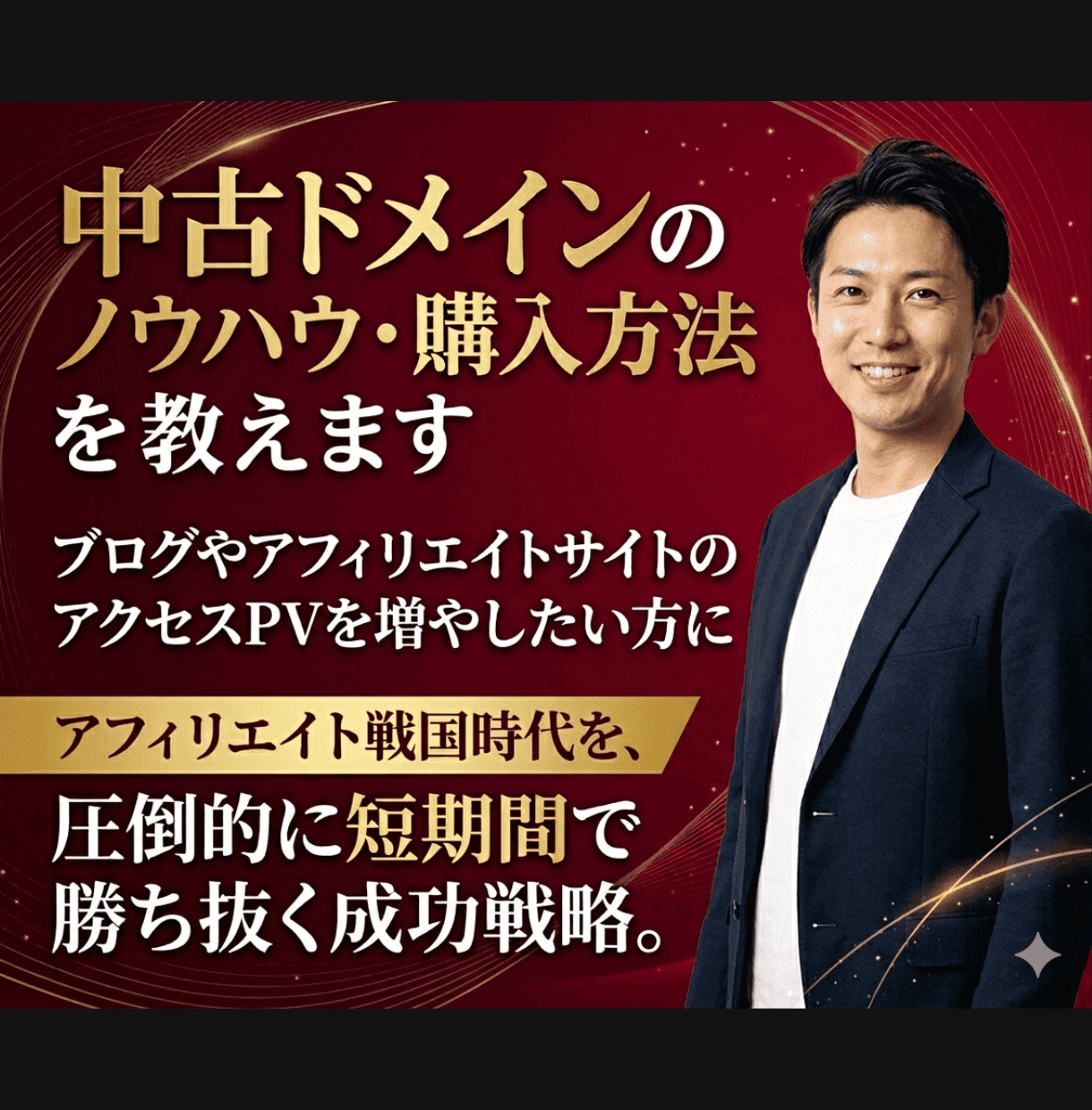 中古ドメインのノウハウ・購入方法を教えます ブログやアフィリエイトサイトのアクセスPVを増やしたい方に イメージ1