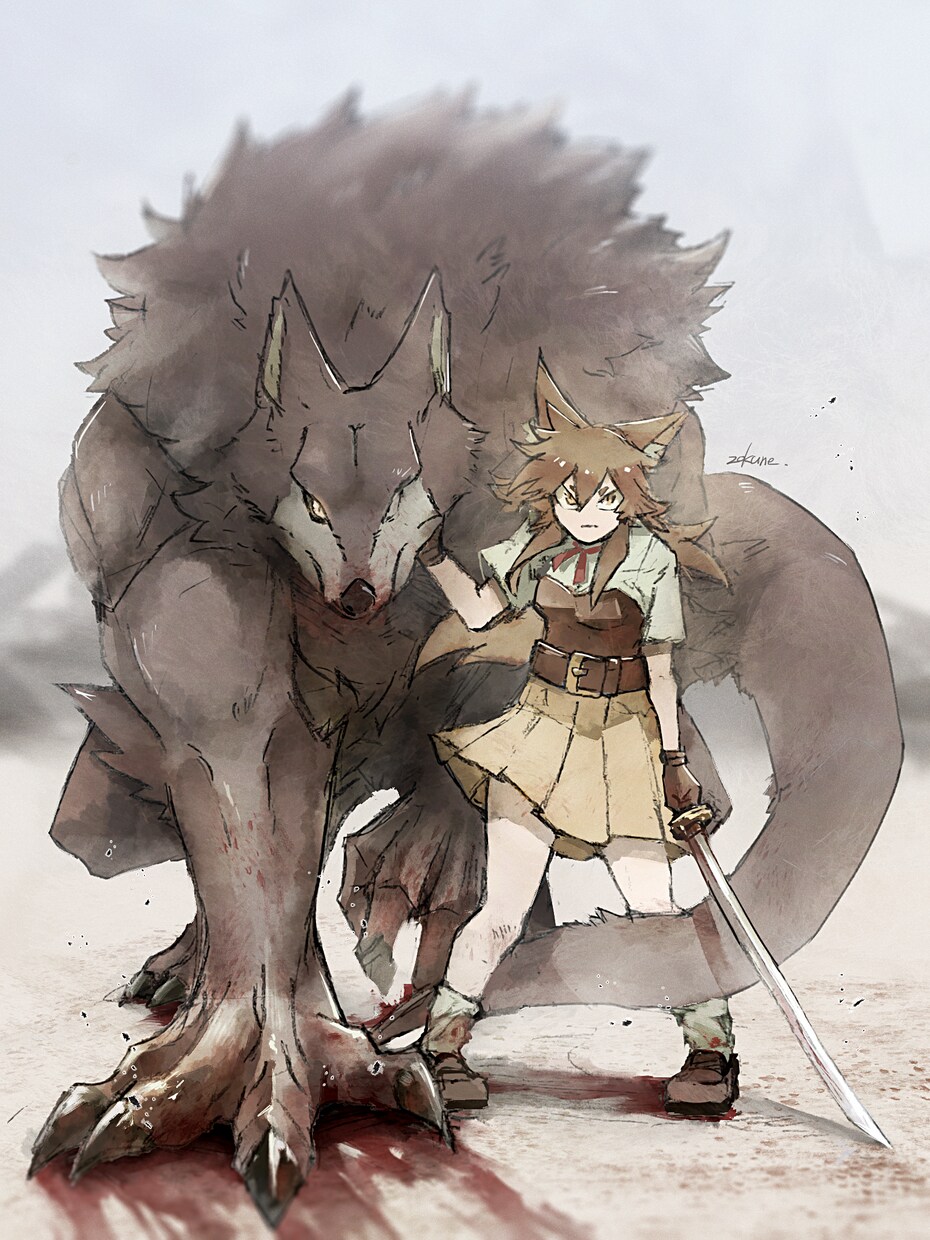 目を引く躍動感あふれるイラストを作成します 格闘やアクションを強調した格好いいイラストが欲しい方へ イメージ4