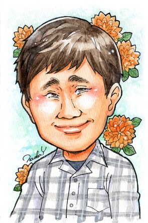 アニメーターが【手描きの似顔絵】作成します ハガキサイズは1500円から。贈り物やアイコン等にも。 イメージ2