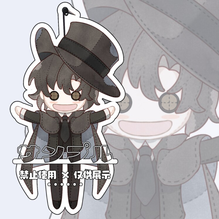 SDキャラクター立ち絵制作ます VUPのSDキャラに合わせのぬいぐるみデザインもできます イメージ7