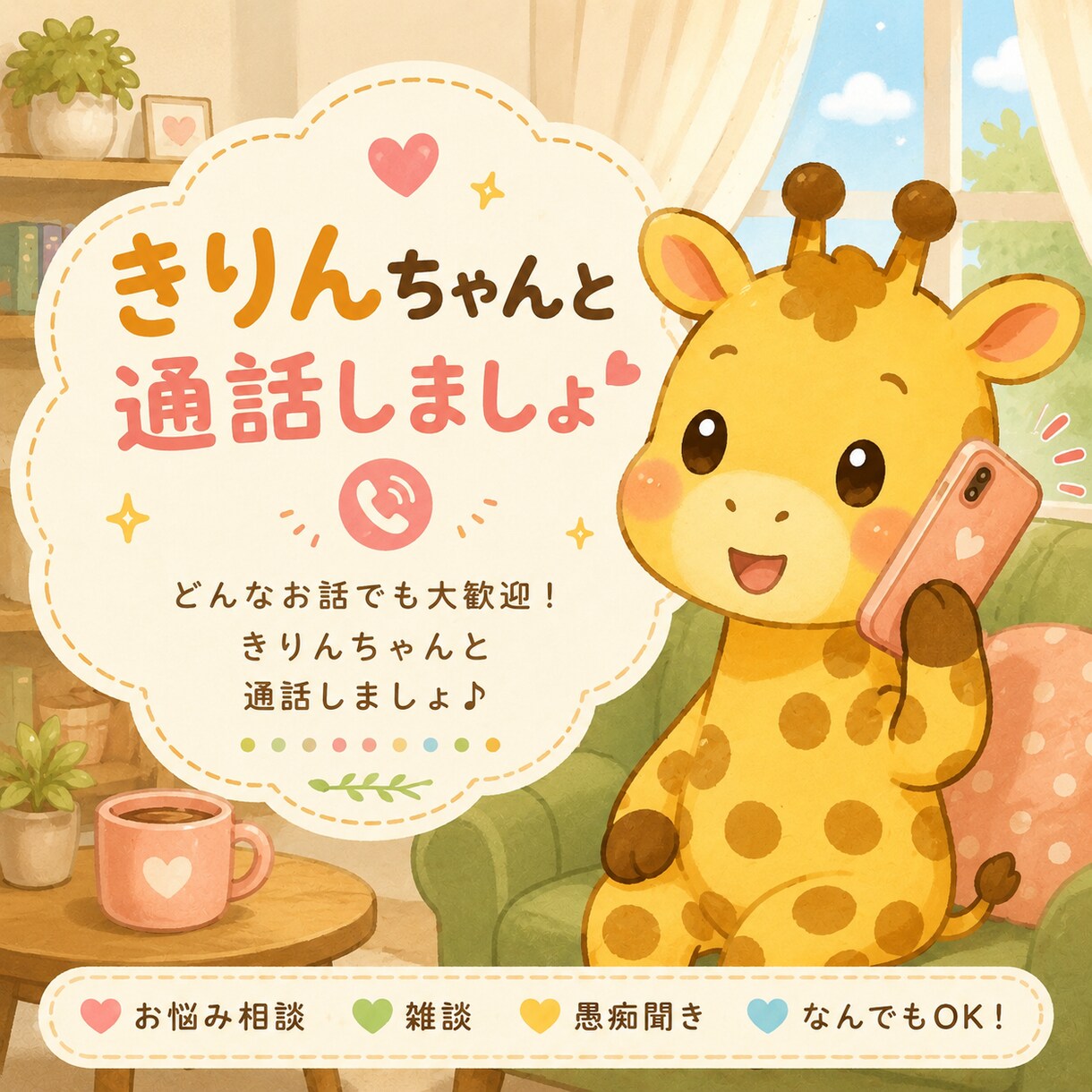 今、お電話できます 少しだけ心を軽く・心をわくわくしましょ イメージ1