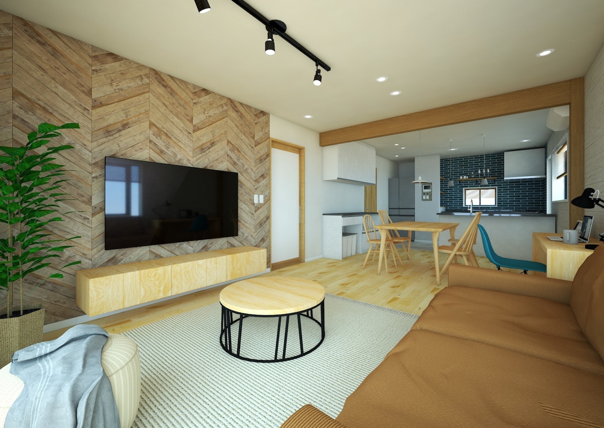 １部屋のみ／壁紙選定&3Dパース&仕様書作成します カタログを渡されてお困りの方！プロのデザイナーに任せましょう イメージ6