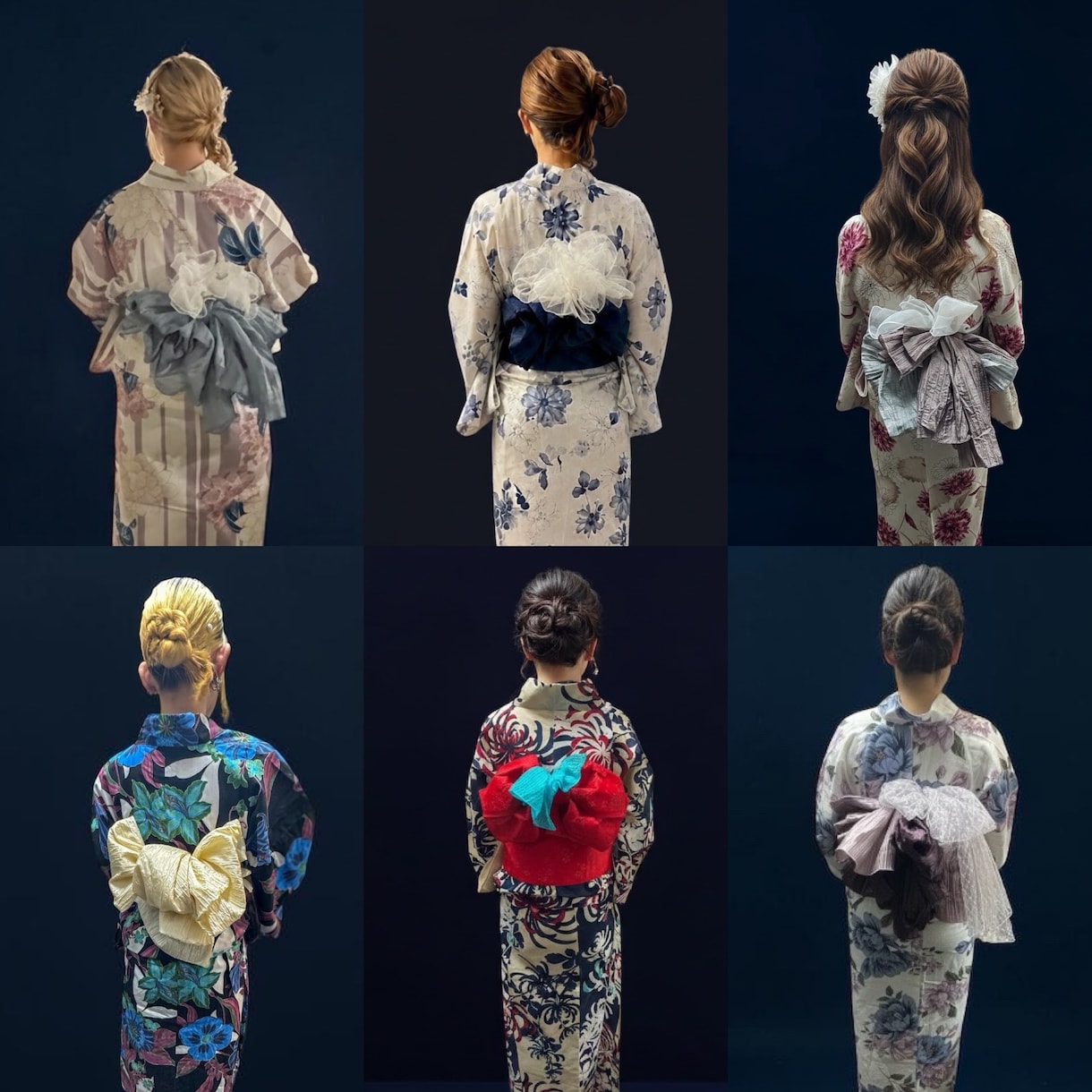 出張着付け着物のトータルコーディネートをいたします ビジュアルのプロがコーディネートからヘアアレンジのアドバイス イメージ3