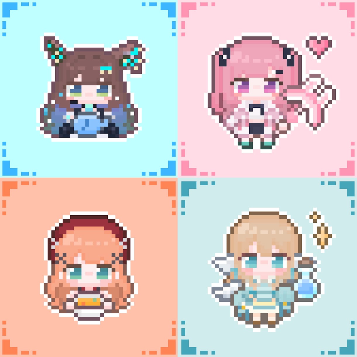 あなただけのドット絵を制作します 即日納品も可能です(๑°ㅁ°๑) イメージ10