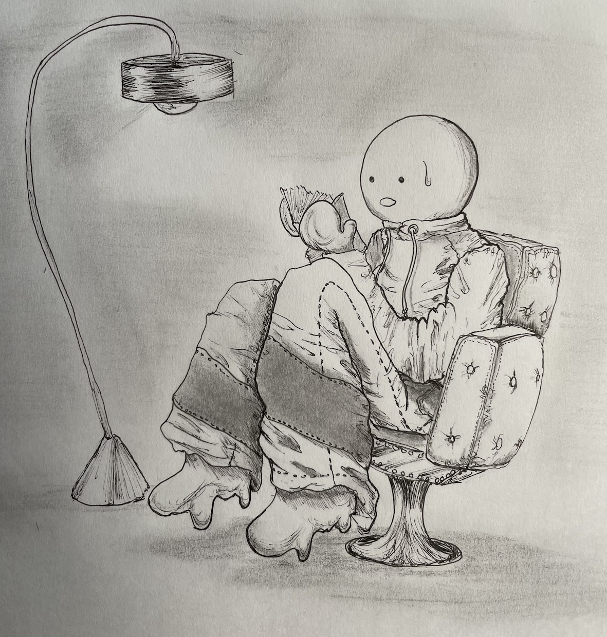 独特な世界観のオリジナルキャラクター書きます 僕の想像力と発想力にお任せ下さい。 イメージ5