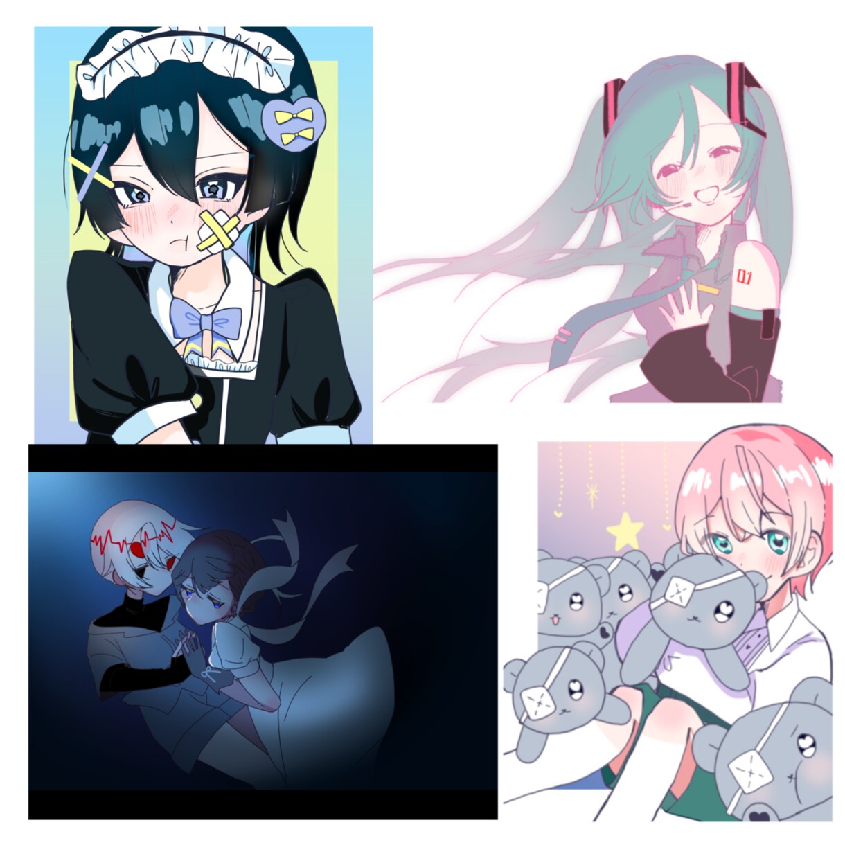 安価で一枚絵、アイコンなんでも描きます アニメ塗りの可愛い男の子、女の子のイラスト描きます！ イメージ2