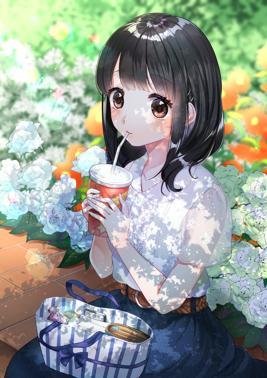 イラストアイコン制作します かわいい女の子をアイコンにしよう！ イメージ5