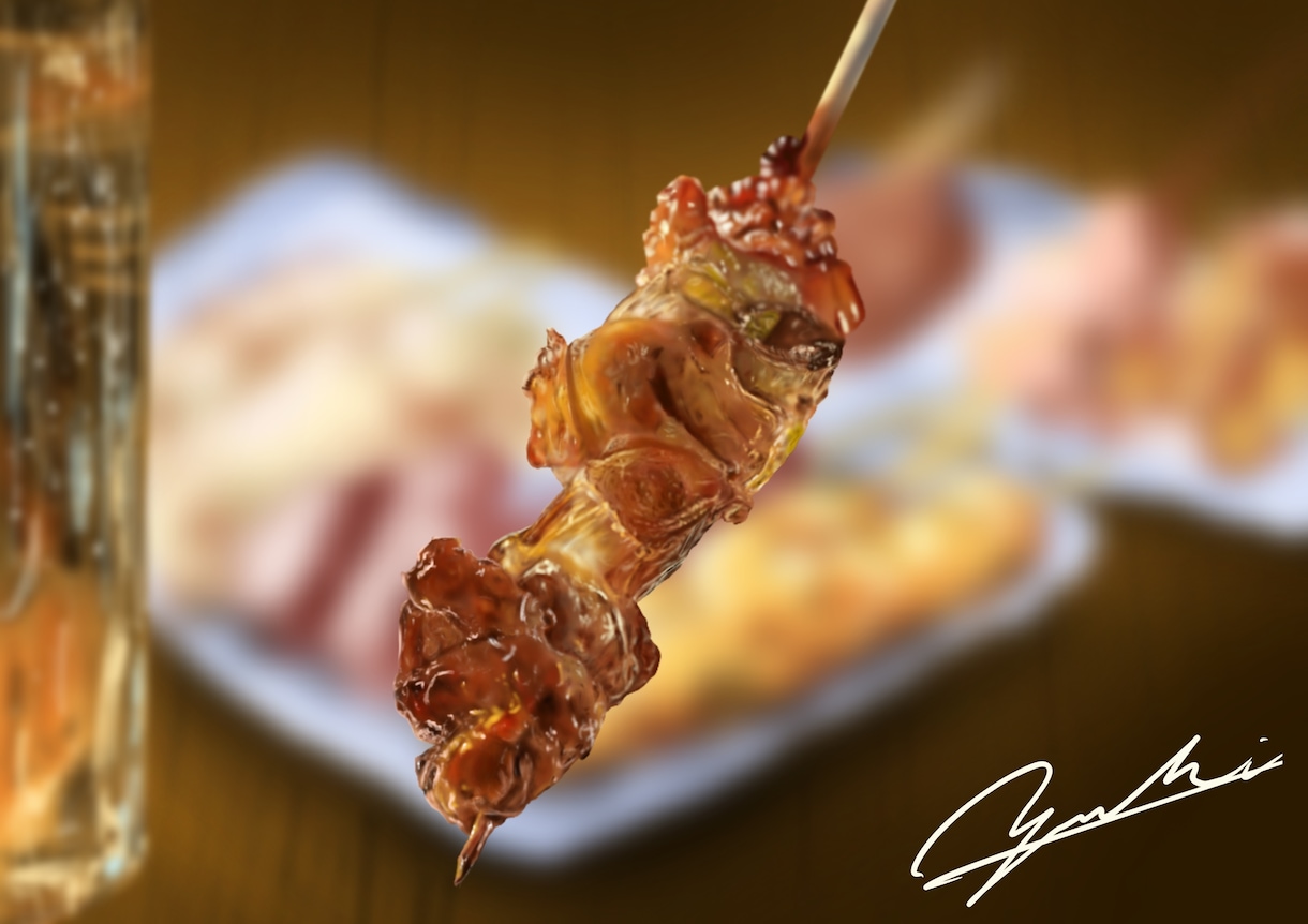 おいしそうな料理、食材等のリアルイラスト描きます SNSアイコン、メニュー挿絵等に使えるイラスト作成します！ イメージ10