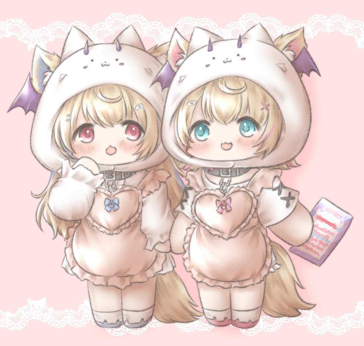 SDキャラぬいぐるみのようなイラスト描きます SNSやブログ、YouTube等にご使用いただけます！ イメージ2