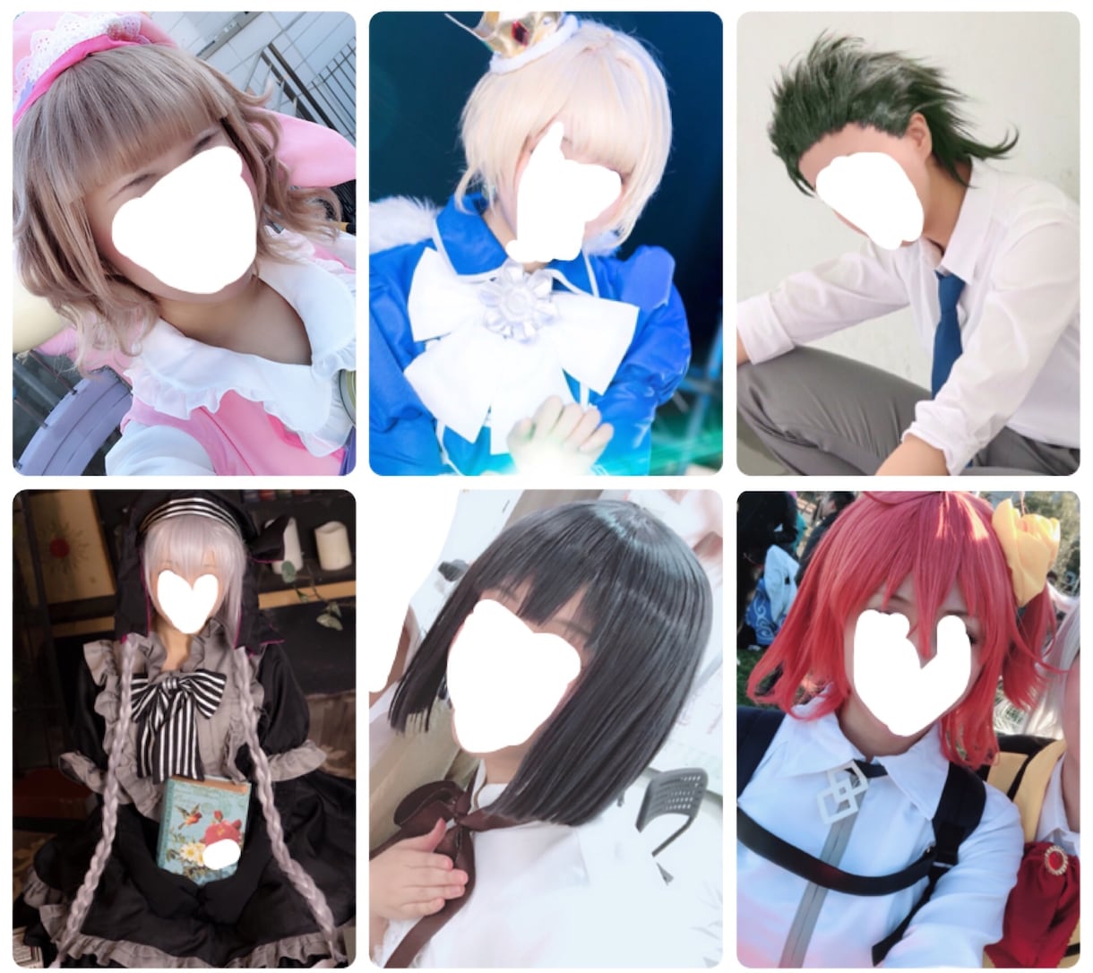 コス・普段用・女装などに★ウィッグ製作致します 実績あり！なりたいキャラや自分　全力でサポートします！ イメージ4