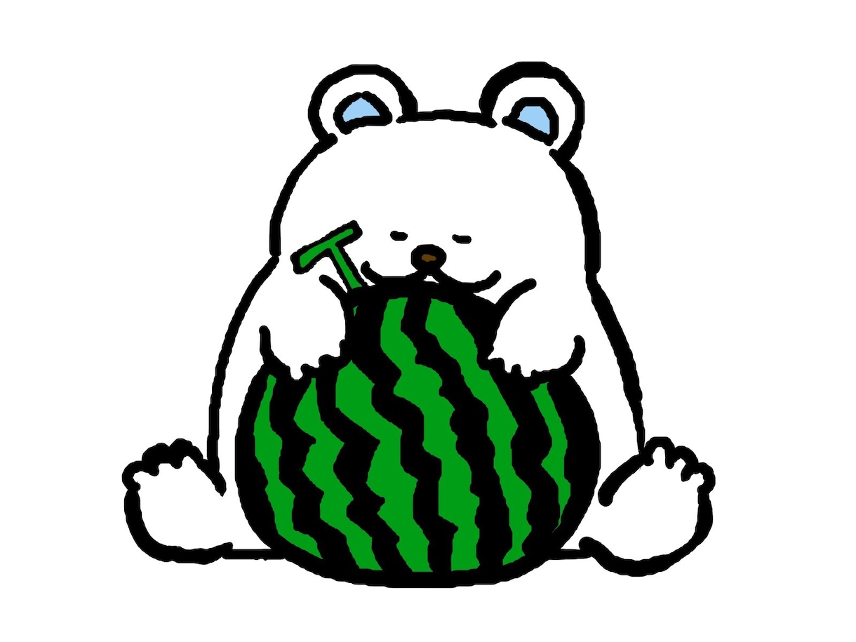ゆるい動物キャラのアイコンを描きます プロがあなたの好きな動物をオリジナルでゆるく仕上げます。 イメージ5