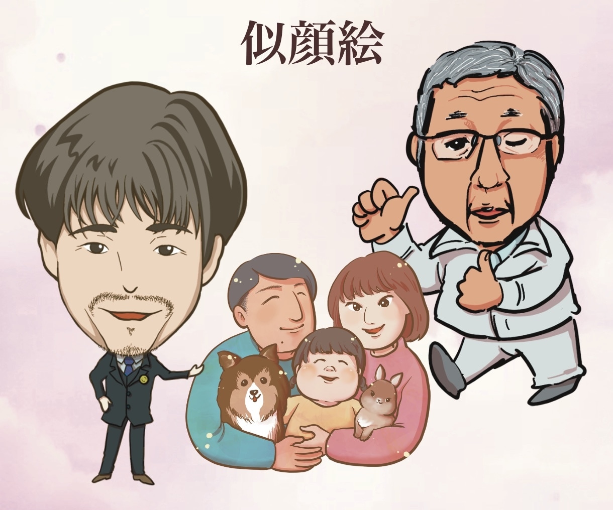 ラフ修正無制限！絵柄寄せ可能！！イラスト作成します 【商用可】SNS集客・キャラデザ・似顔絵・アイコン・配信対応 イメージ2