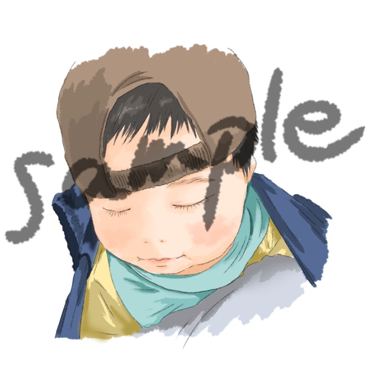 似顔絵お描きします リアルタッチイラストを描いています。 イメージ4