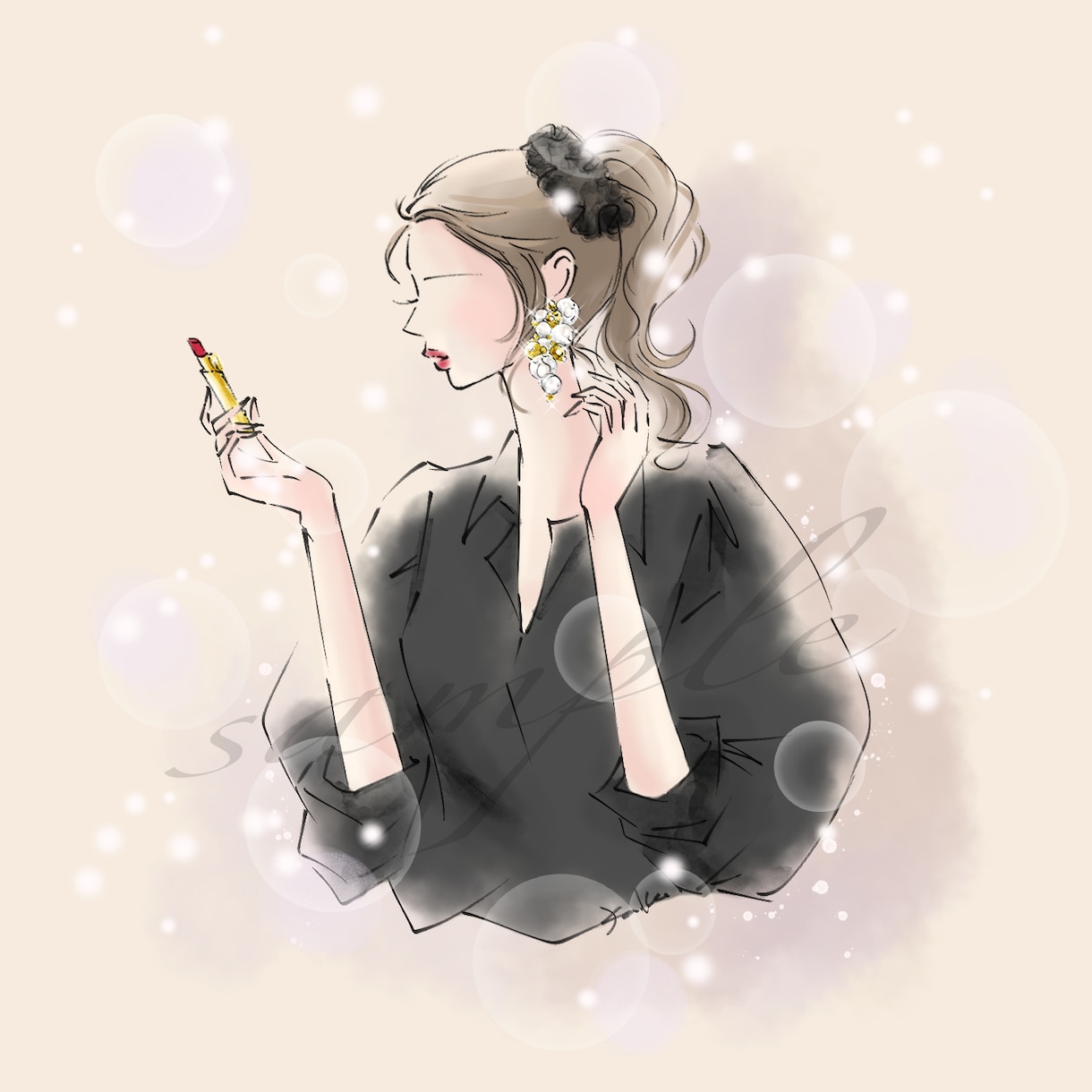 商用◎挿絵等のオシャレイラストお描き致します 商用利用に適したおしゃれな挿絵イラストを作成いたします。 イメージ2
