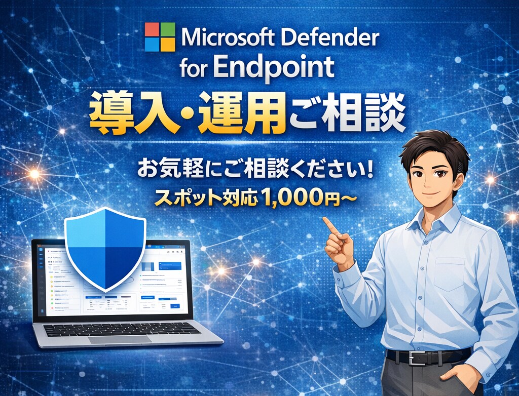 MDEの導入や運用の相談に乗ります 導入したまま放置していませんか？ イメージ1