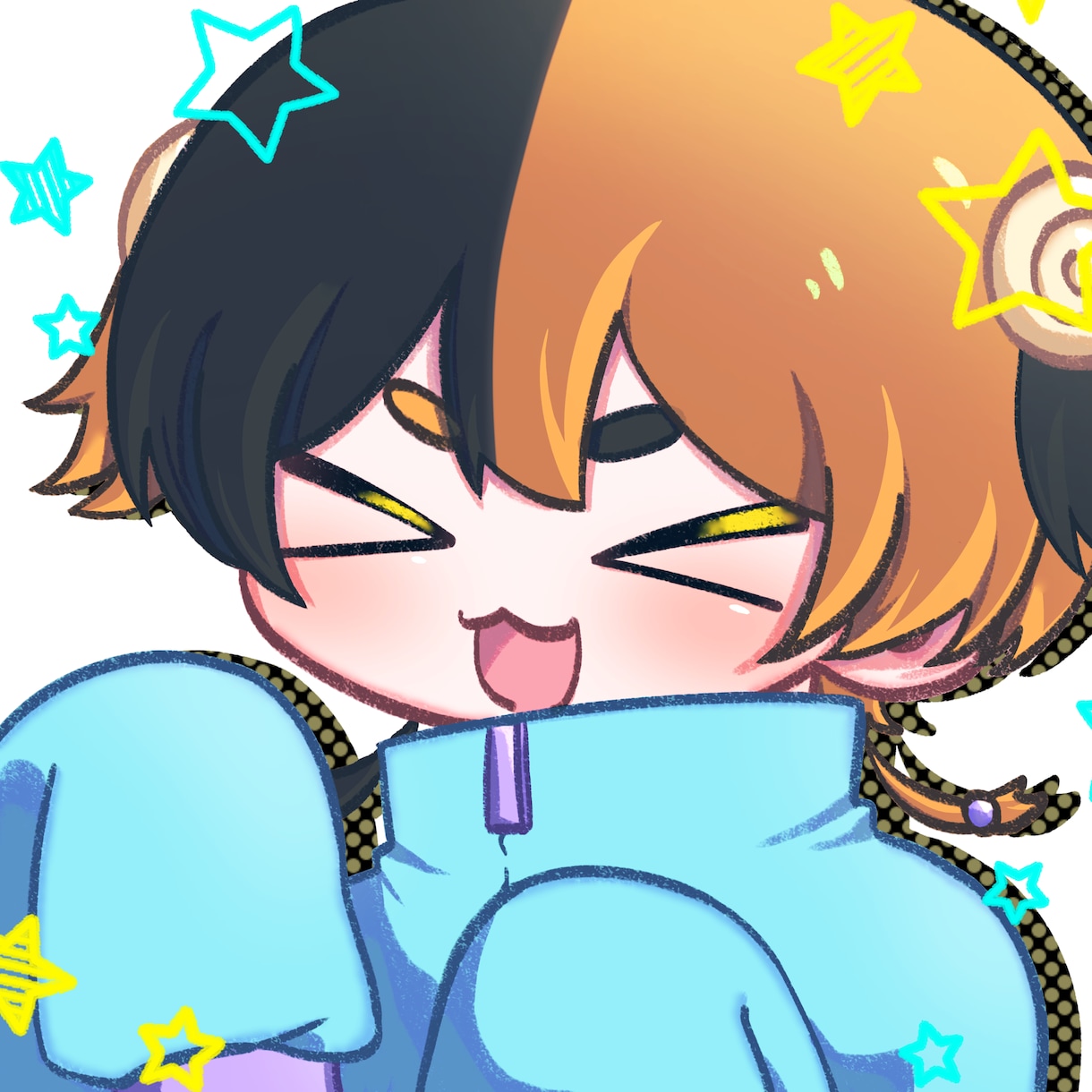 可愛いアニメ塗りのアイコン描きます 可愛いイラスト描くの大好きです！ イメージ2