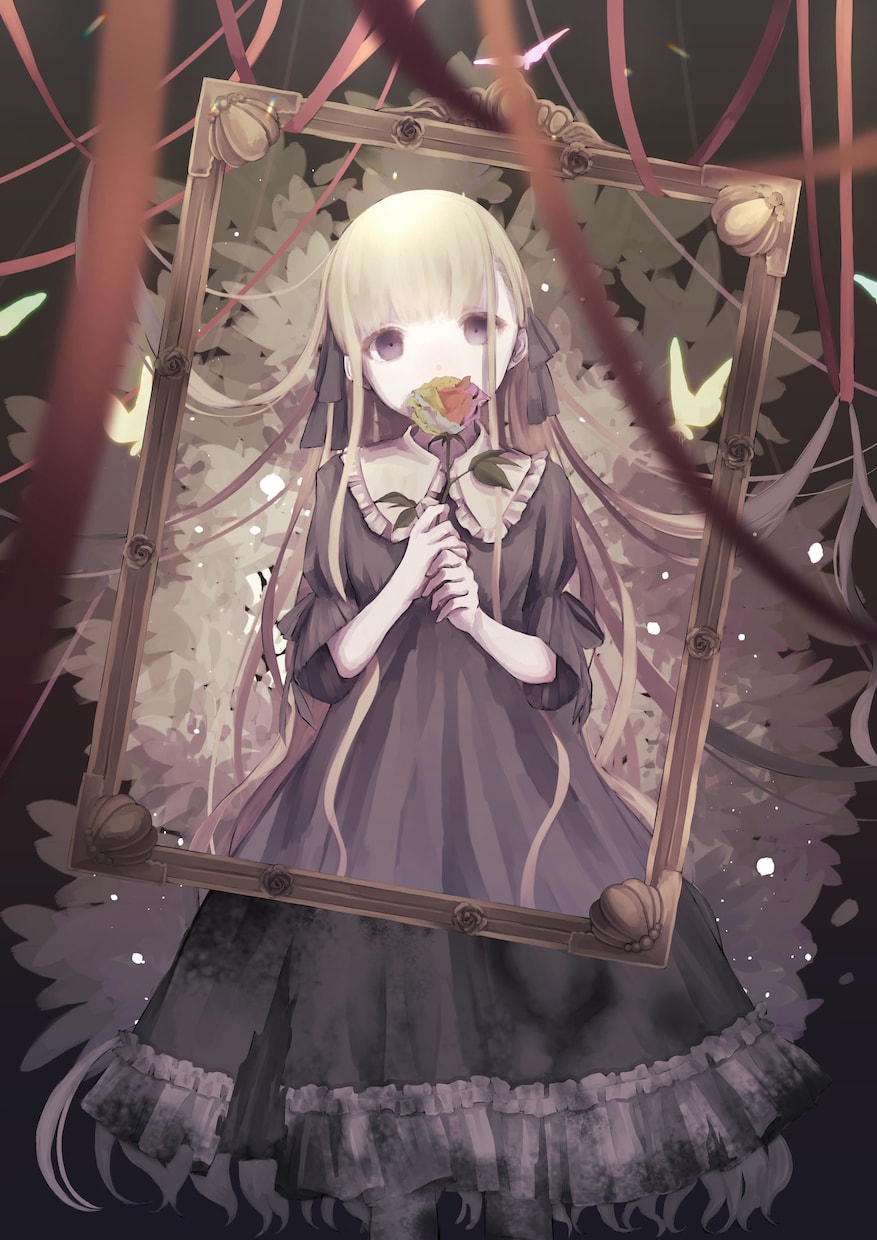 ダークで雰囲気のあるイラストを描きます ダーク、病み系、神秘的なイラストが得意です イメージ2