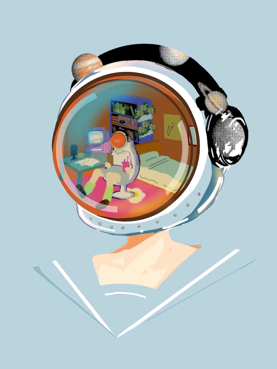 おしゃれなアートグラフィック届けます ポスターや表紙、動画のサムネイルに使えるおしゃれなアート イメージ1