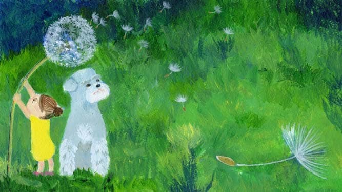 ご希望のモチーフで♪ほのぼのイラストお描きします 【原画orデータ】お花や子ども、動物のイラストをお探しなら♪ イメージ3