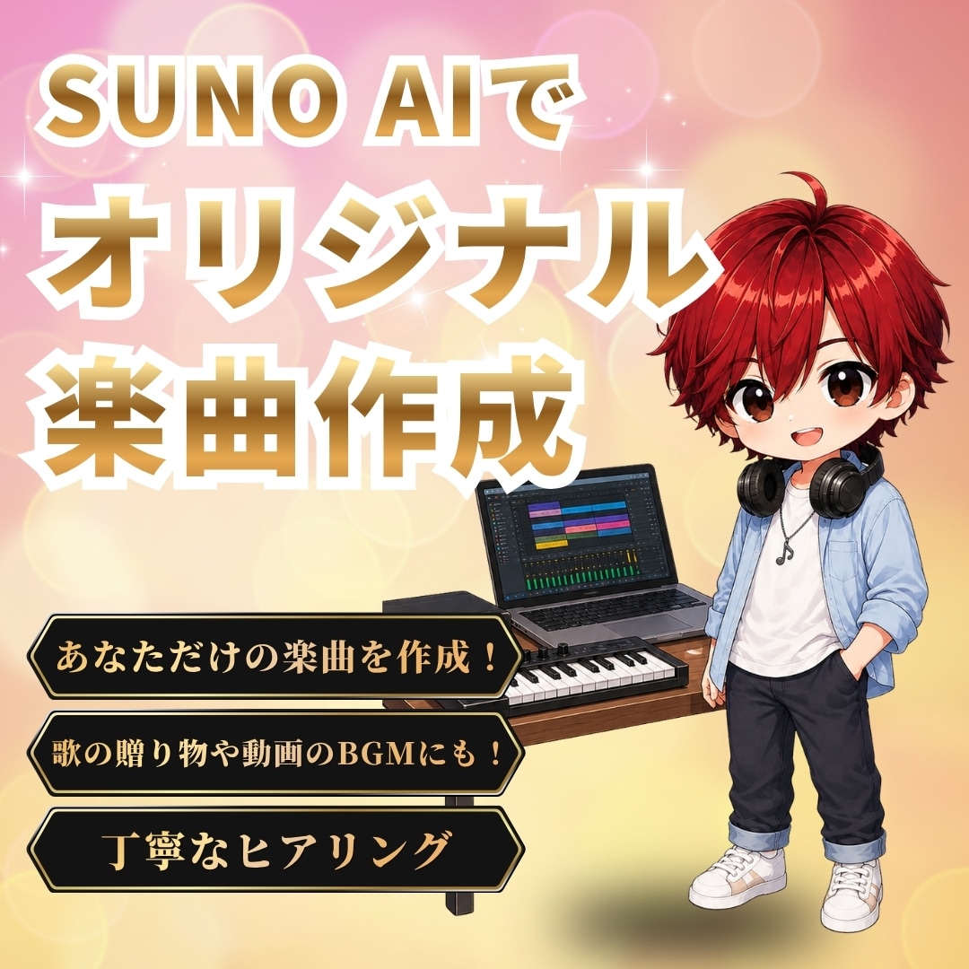 あなただけのオリジナル楽曲を制作します 想いをのせた、あなただけの一曲を。 イメージ1