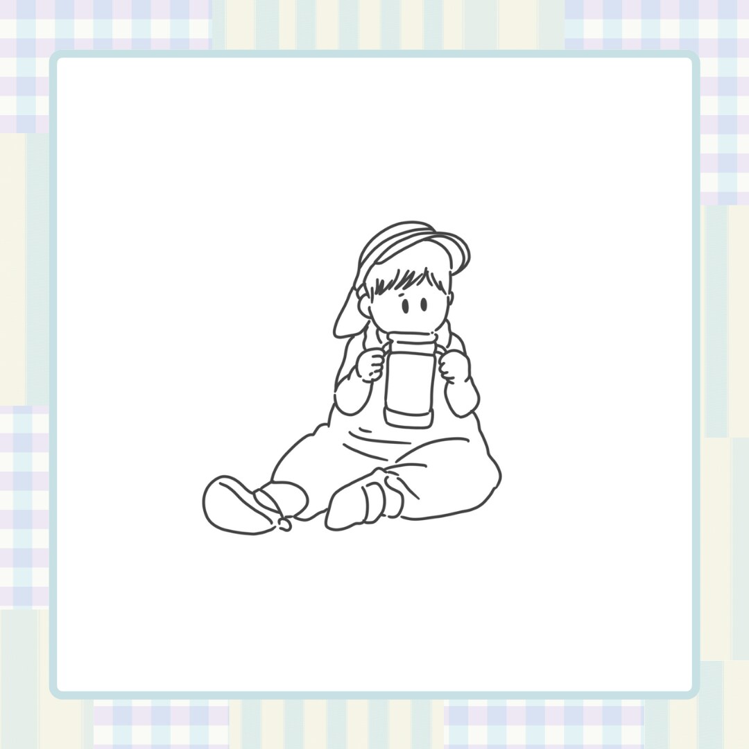 超シンプル♪おしゃれな線画作成します SNSアイコン／ウェルカムボード／グッズ化にも対応可能！ イメージ5
