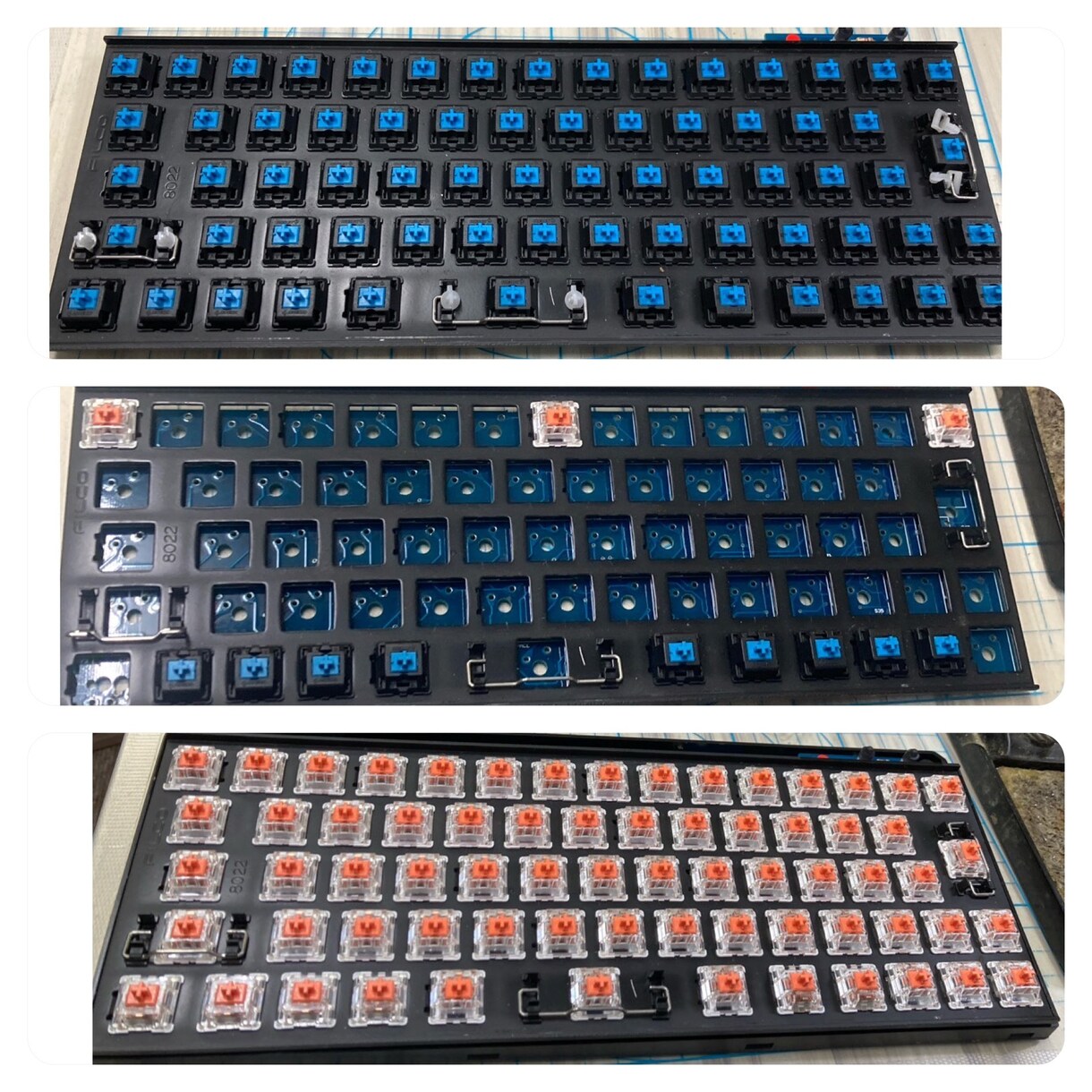 キーボード軸スイッチ(否ホットスワップ)交換します 軸スイッチ(メカニカル)を交換したい方。いかがですか？ イメージ6