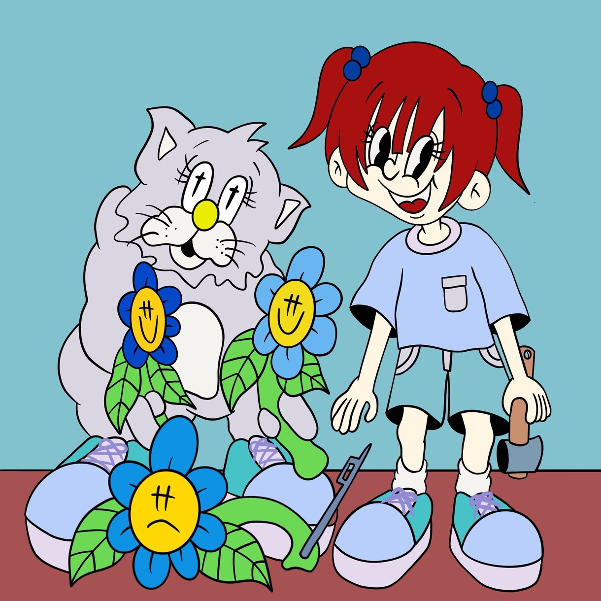 キャラクター描きます ポップで明るい自分だけのキャラクター イメージ4