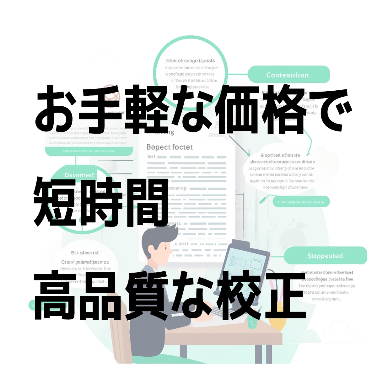 ChatGPTを使った文章校正サービスを行います AI技術が、あなたの文章を効果的かつ効率的に校正します。 イメージ2
