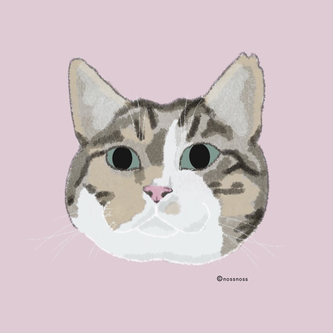 インテリアにも馴染む、猫ちゃんの似顔絵お描きします 空間に自然と溶け込む、落ち着いたタッチで丁寧に仕上げます イメージ6