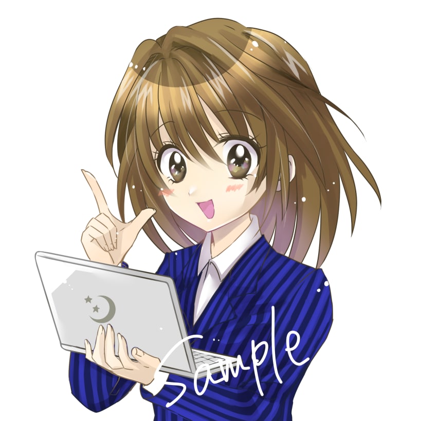キャラクターイラスト作成します 同人誌の表紙や挿絵などにもご利用いただけます！ イメージ2