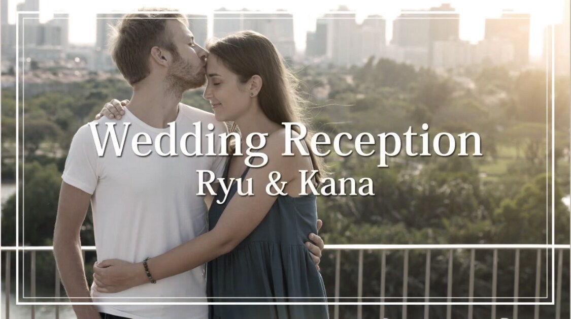 結婚式　オープニングムービー作成します シンプルで、オシャレなムービー！ イメージ1