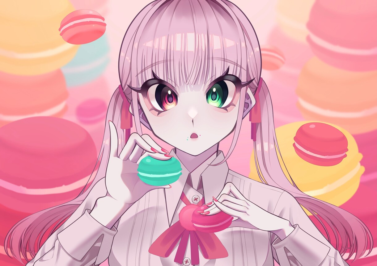 不安定な女の子描きます 病みかわいいような、危なげのある女の子を求めてるあなたへ！ イメージ2