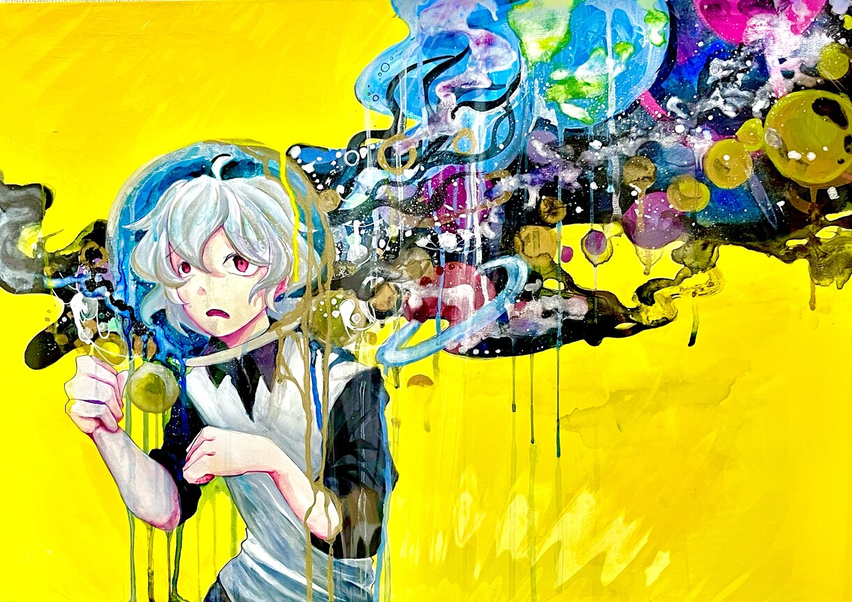 ゼンタングル風イラスト制作します 見てて飽きない細かめアートイラスト イメージ7