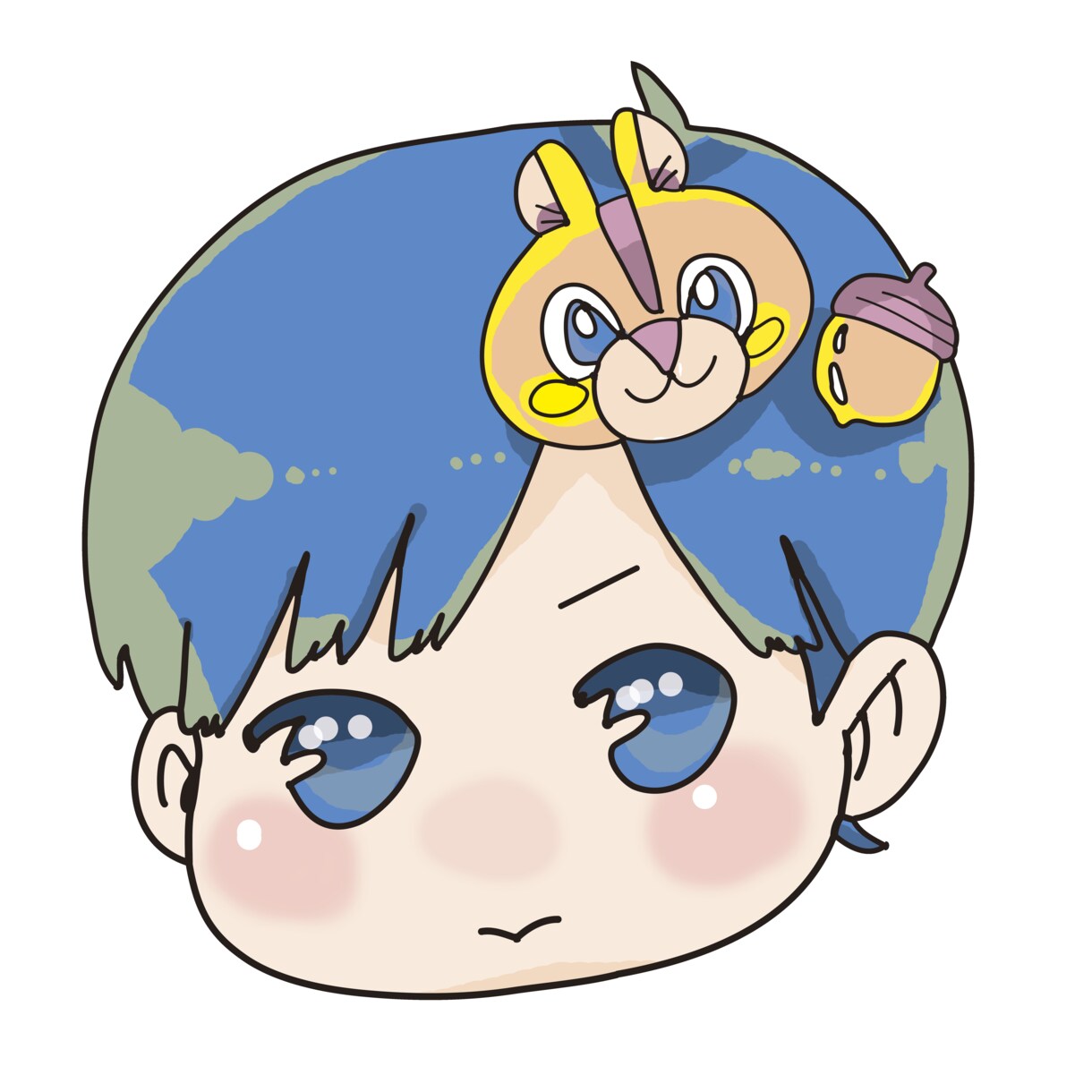 オリジナルのアイコン！！作ります 似顔絵でも動物でも！SNSブランディングやWEBサイトに！ イメージ2