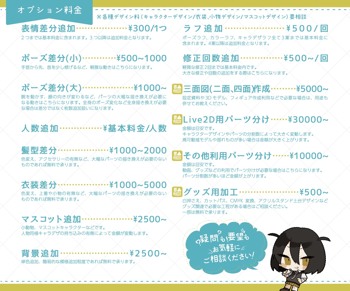 こだわり大歓迎！立ち絵・アイコンなど制作いたします 質感や細部にこだわった作画が得意です！要望大歓迎！！ イメージ5
