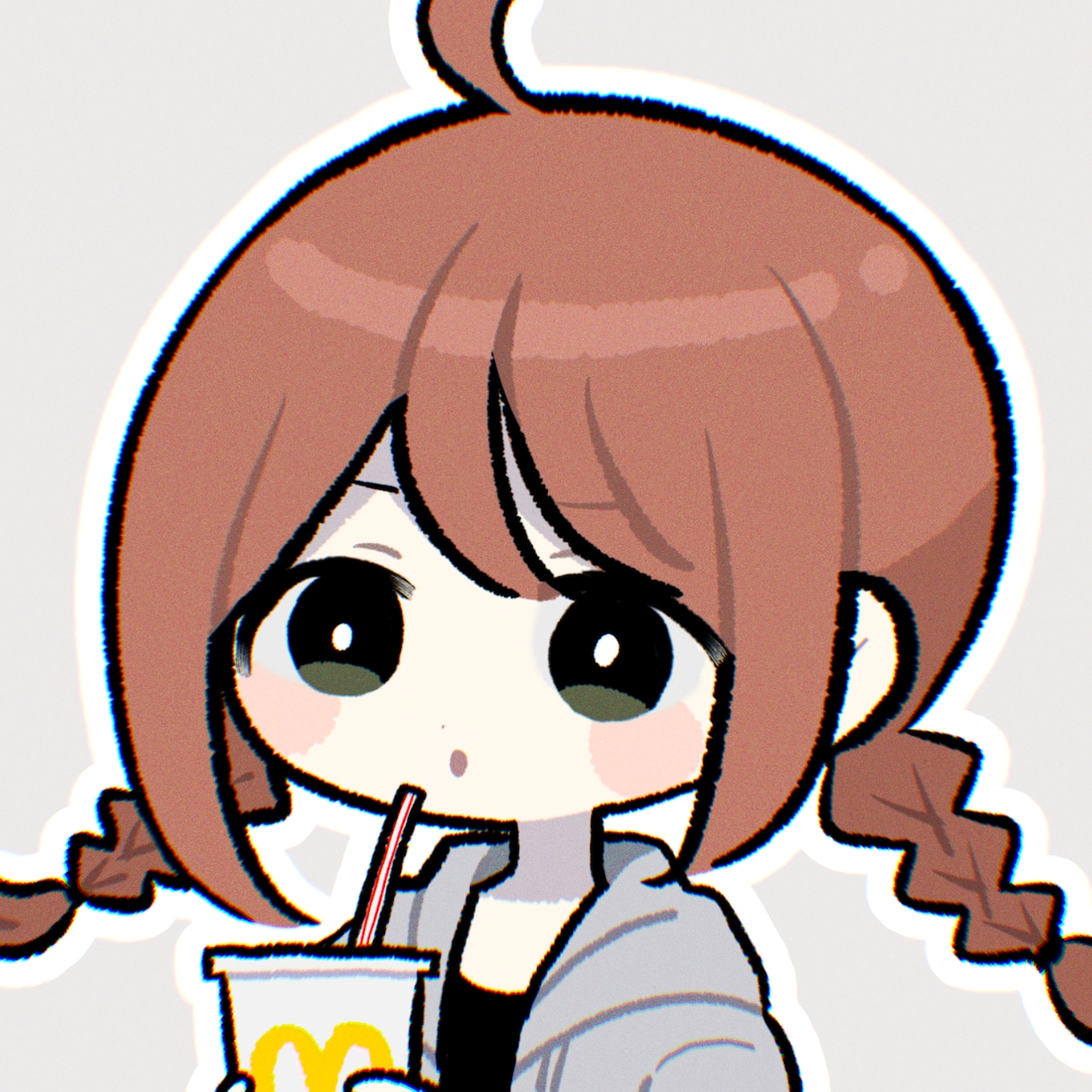 かわいいSNSアイコンを描きます 目を引くSNSアイコン描かせてください！ イメージ2