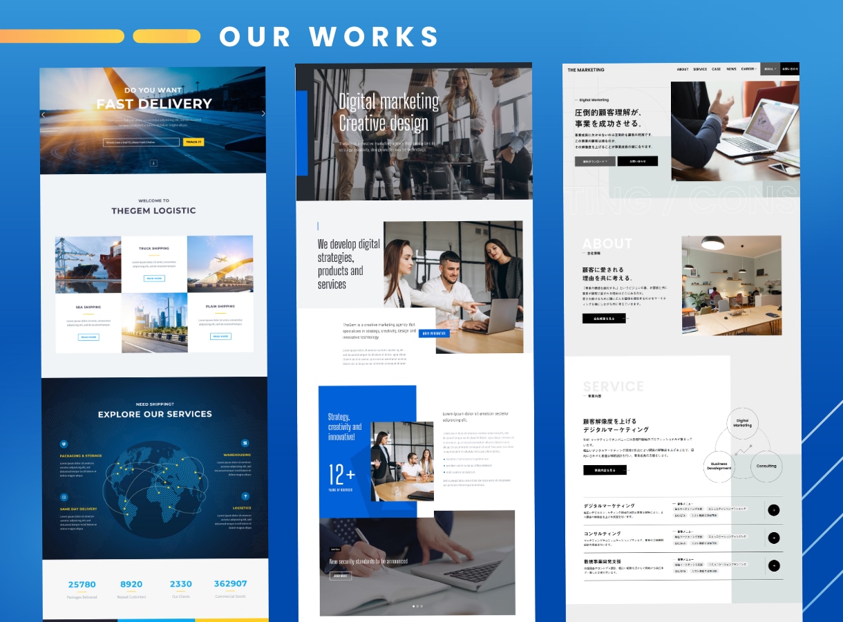 英語・多言語可マッチングサイト制作します フリーランスではなくWEB制作会社でアフターサポートも安心 イメージ2