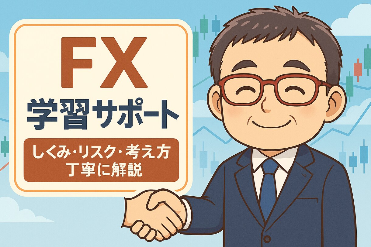 あなたの疑問なんでもお答えします しくみ・リスク・考え方を丁寧に解説するFX学習サポート イメージ1