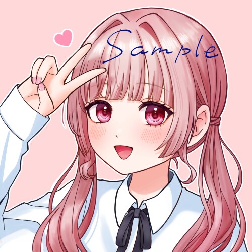 かわいい女の子を描きます アイコン・SNSイラスト・サムネなど制作いたします イメージ3