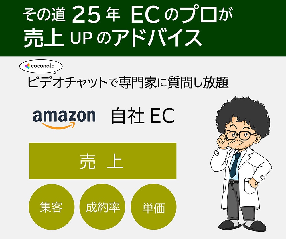 その道25年のプロがEC販売のコンサルします ECコンサル、Amazonベストセラーが売上UPのアドバイス イメージ1