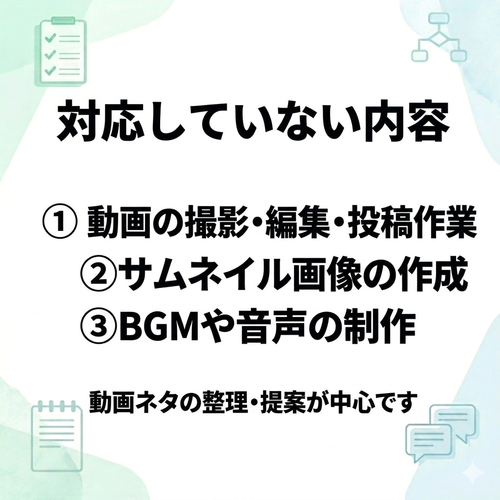 ショート動画のネタ30本をまとめて作成します 発信ジャンルに合わせて提案／PDF納品／修正2回まで イメージ4