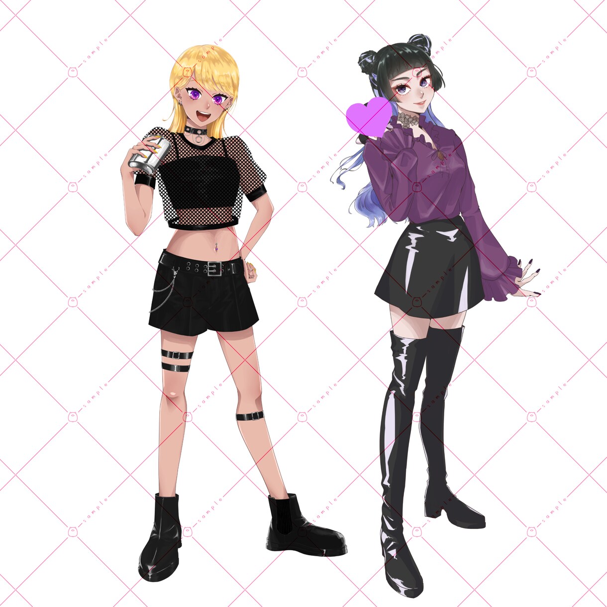立ち絵制作いたします TRPG等でご利用いただけるあなただけの立ち絵を描きます！ イメージ2
