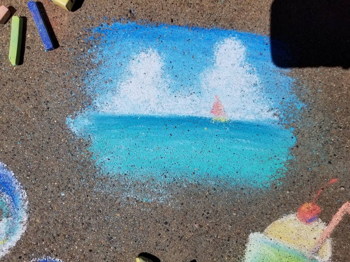 華やかなチョークアート看板を描きます ウェルカムボードや季節感あふれる看板を作成致します！ イメージ3