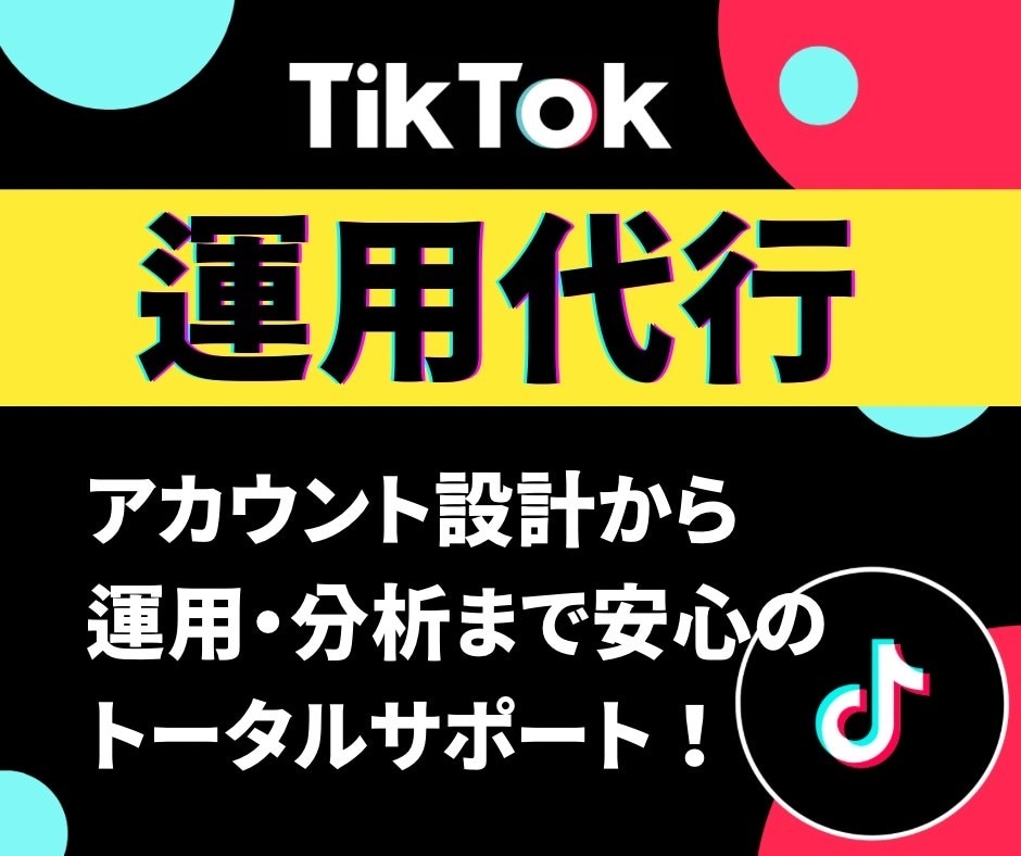 TikTok万アカ運用者が運用代行いたします 【採用｜問い合わせ増加】アカウント設計から運用までをサポート イメージ1
