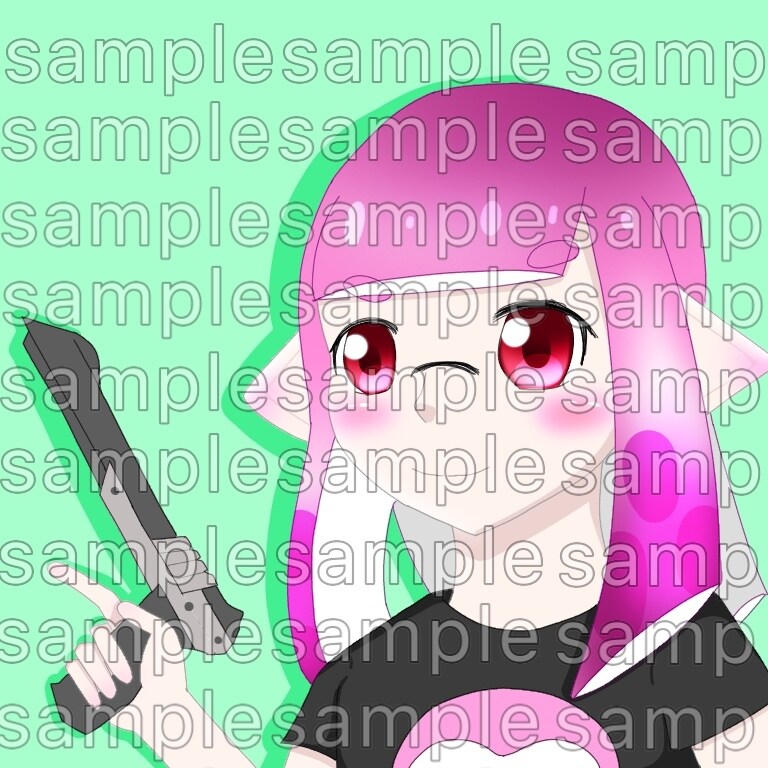 SNSのアイコンにお悩みの方にアイコン描きます 可愛い女の子のアイコンなどSNSで使いませんか？？ イメージ2