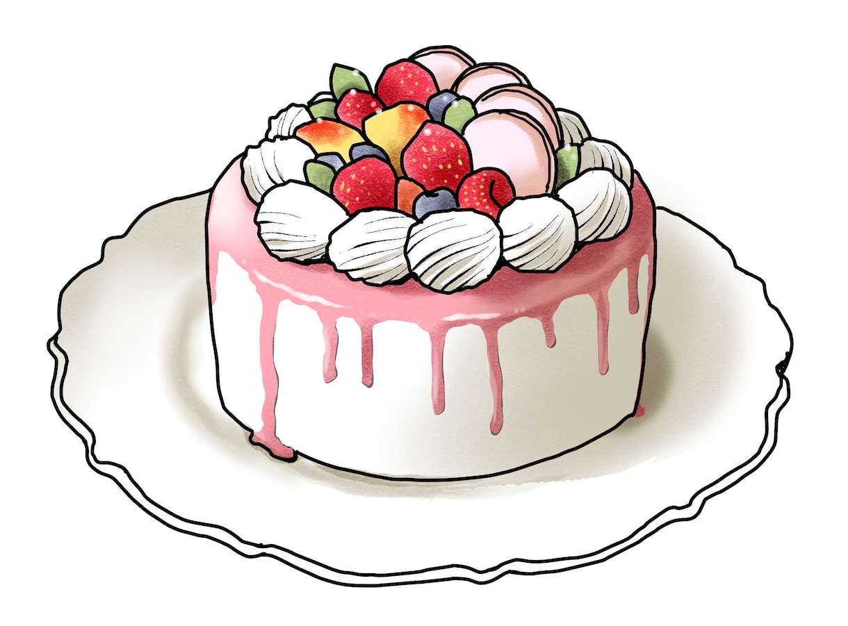 お料理の絵を描きます お店のメニューや記念のお料理を絵にしませんか？ イメージ4