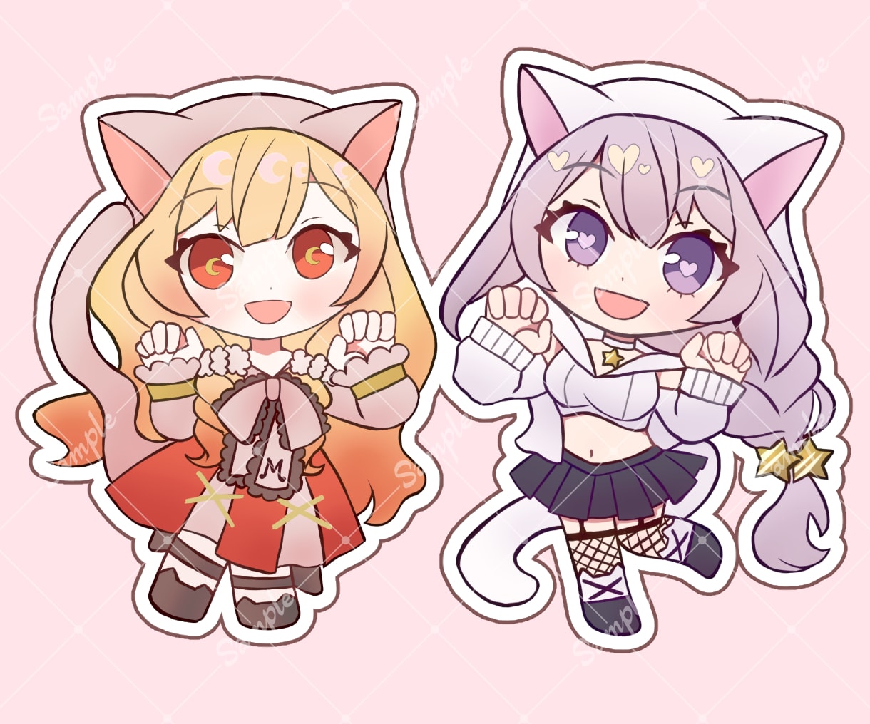 最高にかわいいSDミニキャラ立ち絵お描きします 商用利用料込み5000円～！！とびきり可愛いSDかきます！ イメージ7