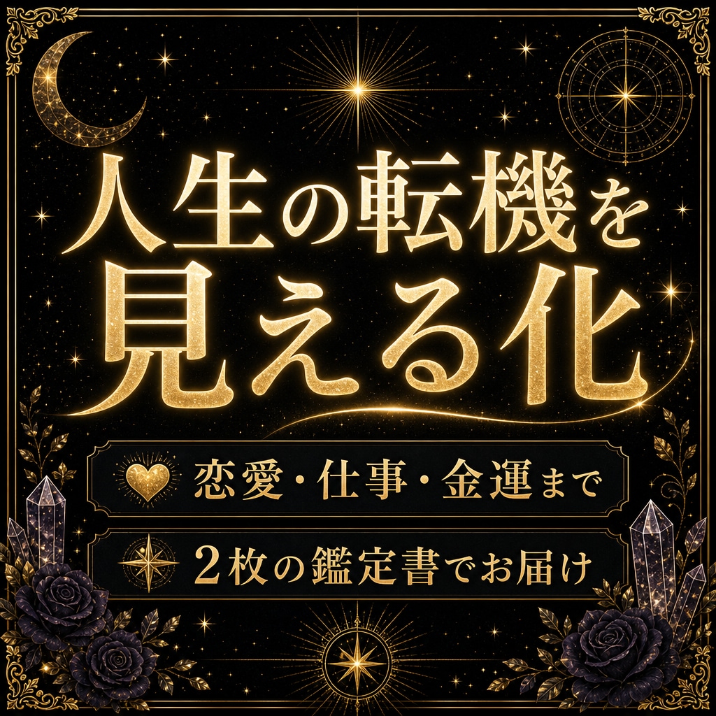 西洋占星術｜恋愛・仕事・金運等人生をグラフにします ホロスコープをもとにあなた専用の人生グラフを作成 イメージ1