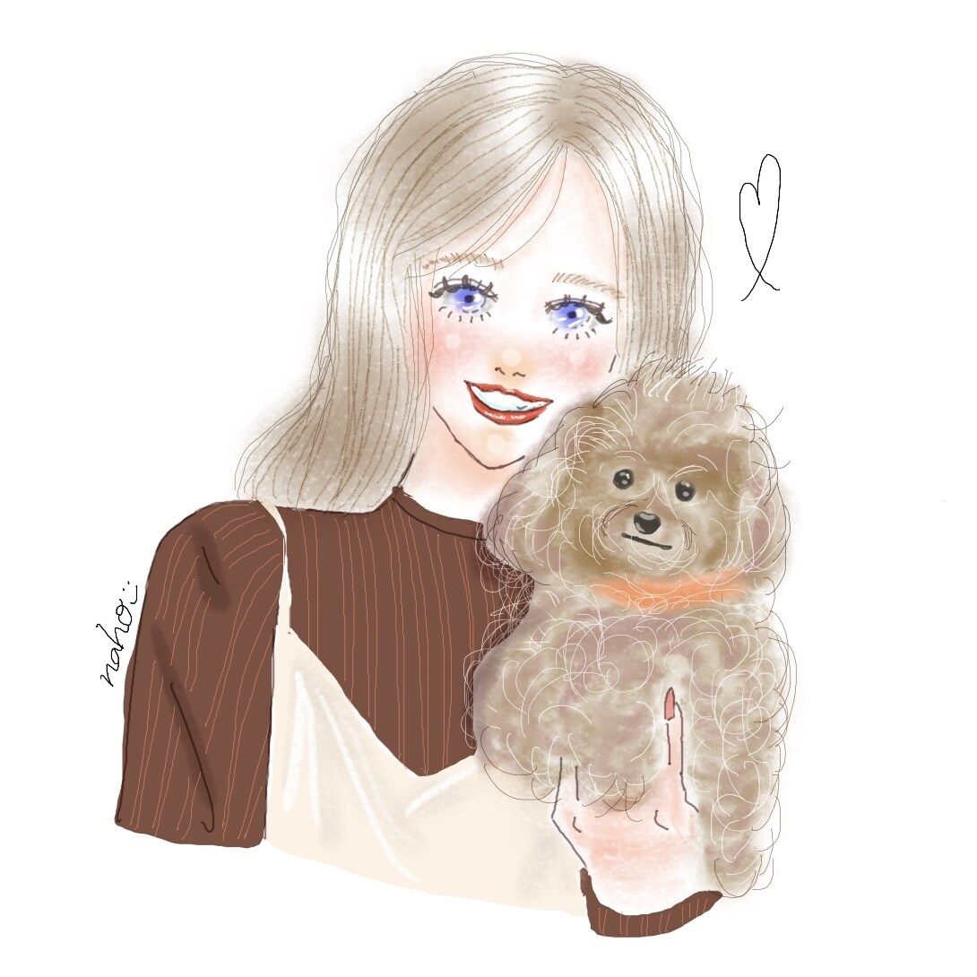 お写真から更に可愛くキラキラな似顔絵を描きます あなただけのオーダーメイドの可愛い似顔絵、アイコン描きます。 イメージ7