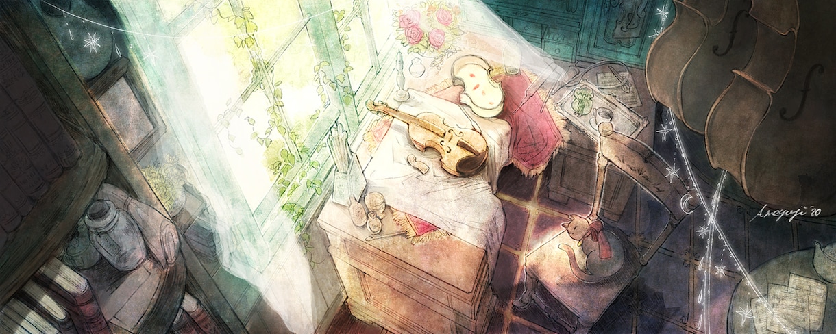 繊細なイラストであなたの創作のお手伝いします あなただけの世界観・表現を求められる方にイラスト描きます イメージ10
